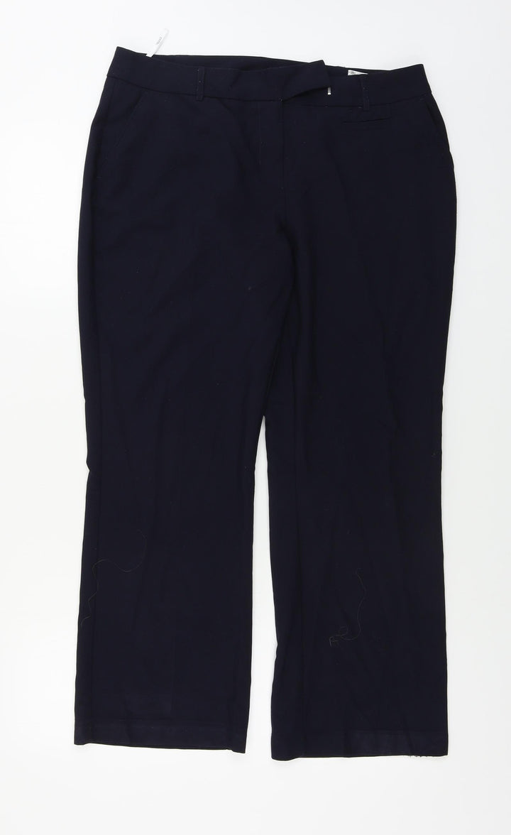 BHS  Womens Blue   Trousers  Size 14 L26 in