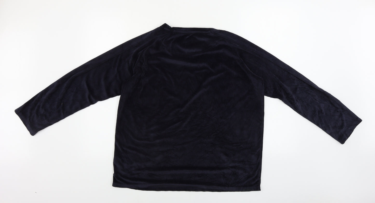 love to lounge       Womens Blue   Pullover Jumper Size 14