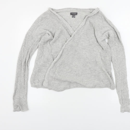 Primark  Womens Grey   Cardigan Jumper Size 8
