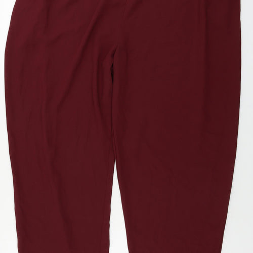 Target Womens Red   Trousers  Size 38 in L25 in