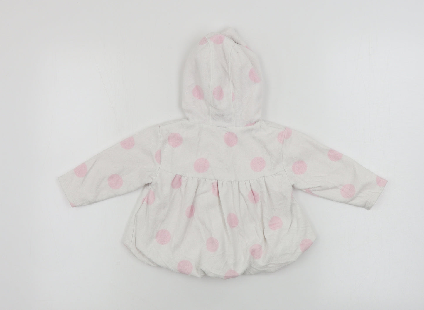 NEXT  Girls White Polka Dot  Pullover Jumper Size 18-24 Months