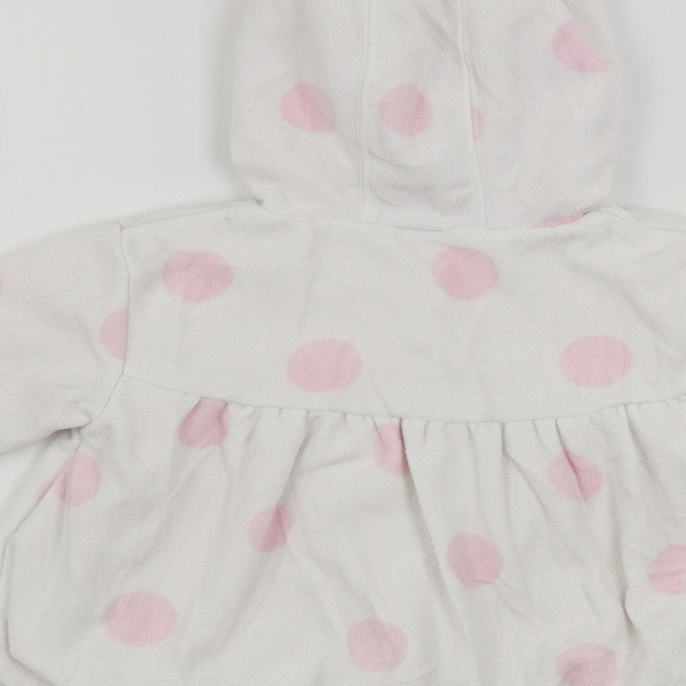 NEXT  Girls White Polka Dot  Pullover Jumper Size 18-24 Months