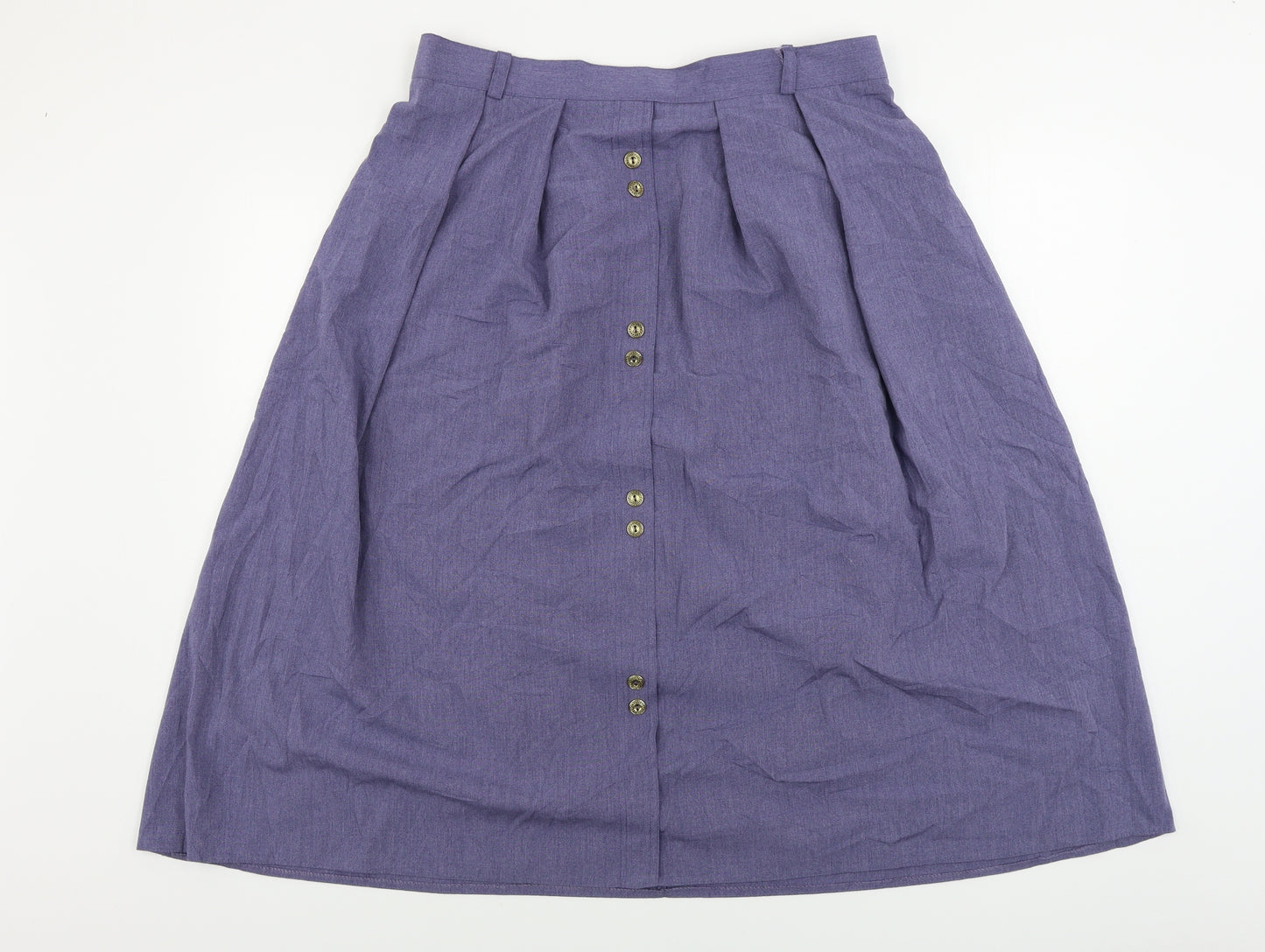 Preworn  Womens Blue   A-Line Skirt Size 26