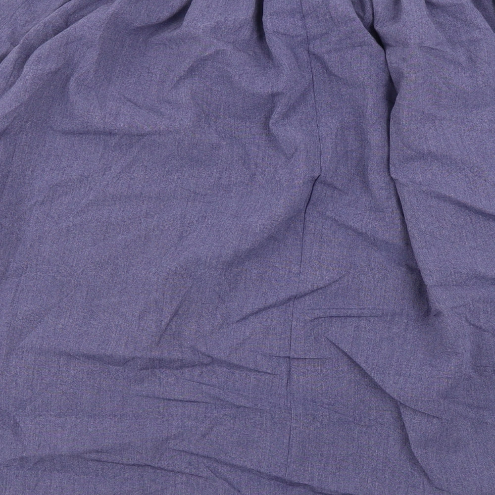 Preworn  Womens Blue   A-Line Skirt Size 26