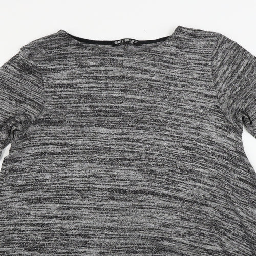 Select  Womens Grey   Jumper Dress  Size 8