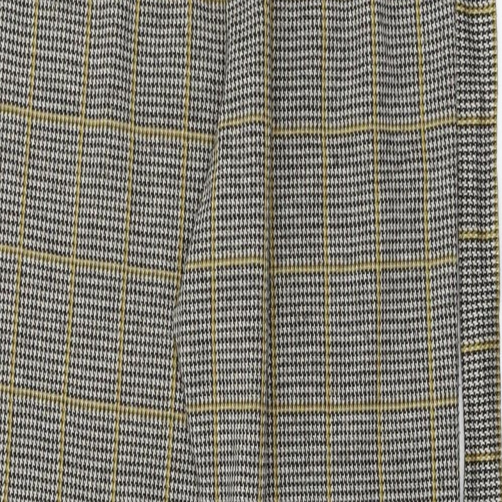 Primark  Girls Grey Check   Trousers Size 10-11 Years
