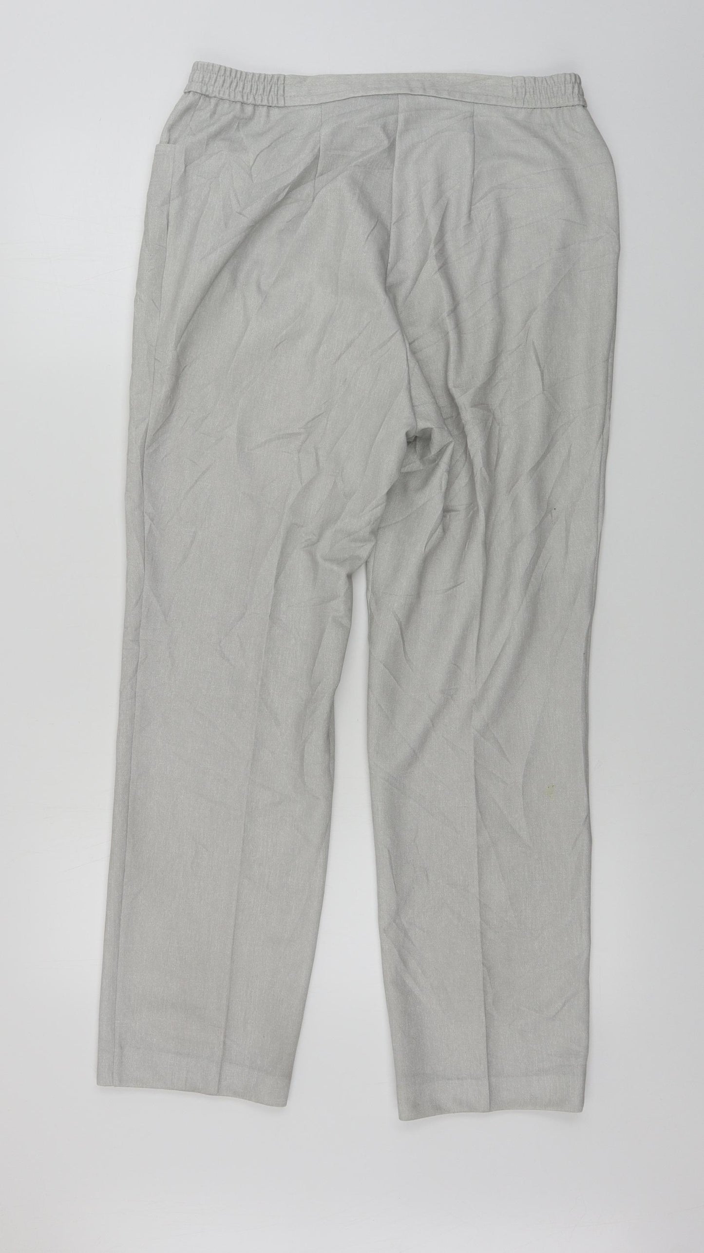 Finnkarelia  Womens Grey   Trousers  Size 12 L26 in