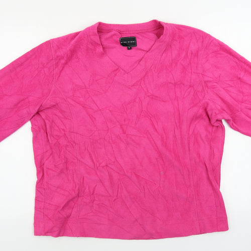 Miss Fiori  Womens Pink   Pullover Jumper Size 16
