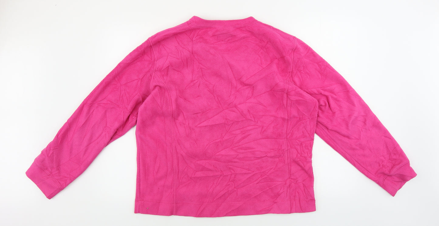 Miss Fiori  Womens Pink   Pullover Jumper Size 16