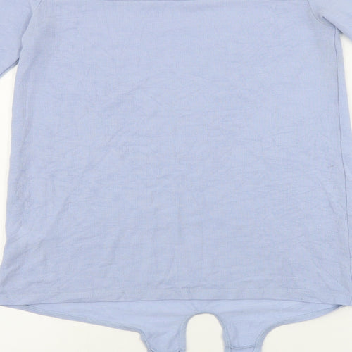George  Womens Blue   Basic Blouse Size 10
