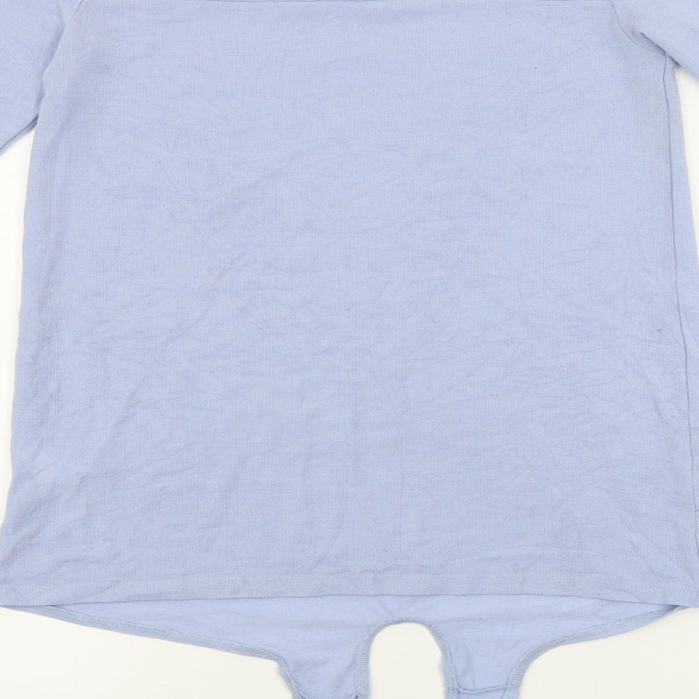 George  Womens Blue   Basic Blouse Size 10