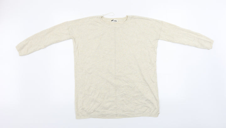 Tezenis Womens Beige Pullover Jumper Size S