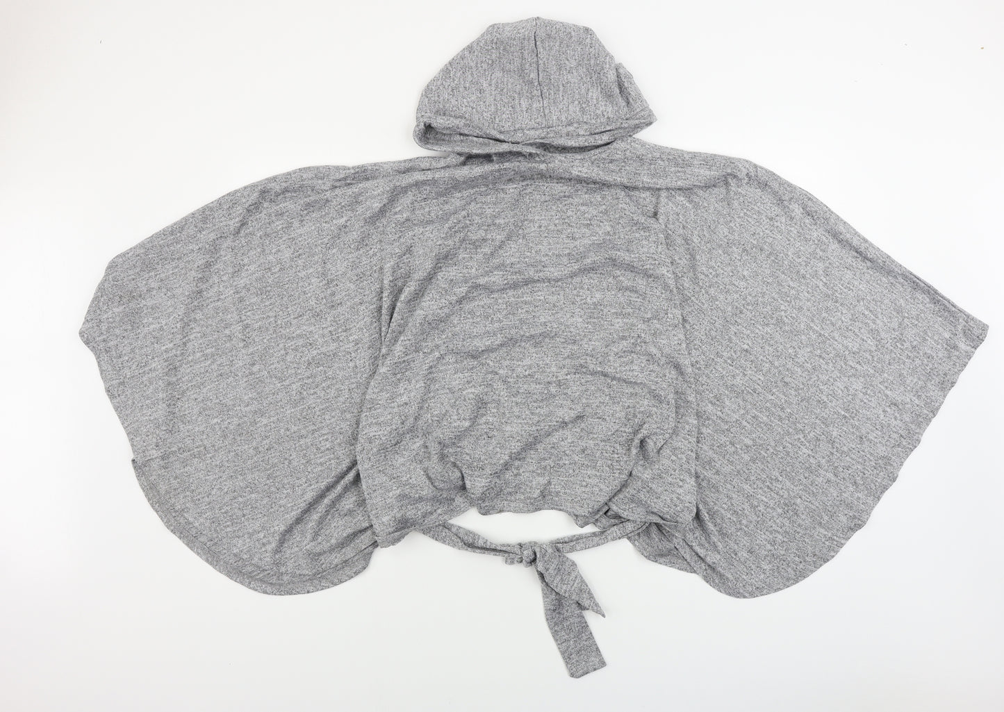 I SAW IT FIRST Womens Grey   Pullover Hoodie Size 16