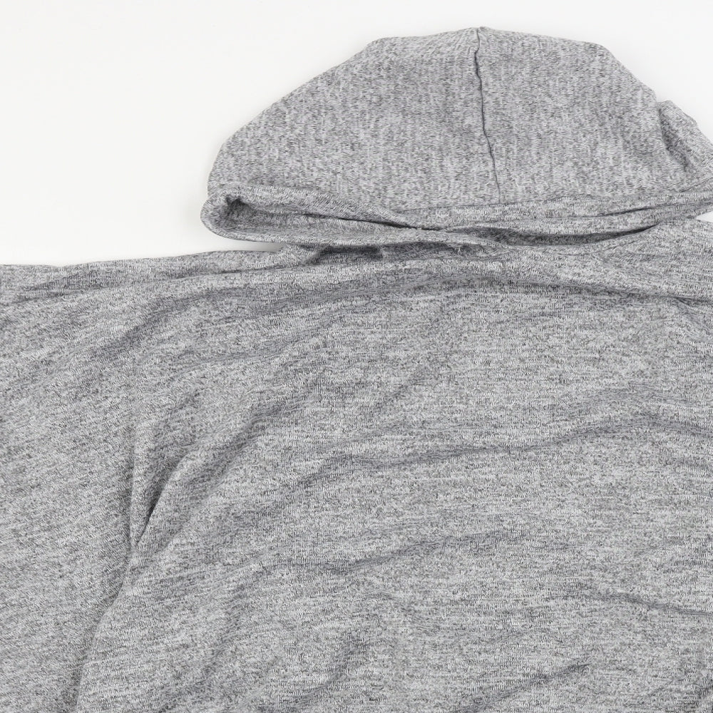 I SAW IT FIRST Womens Grey   Pullover Hoodie Size 16