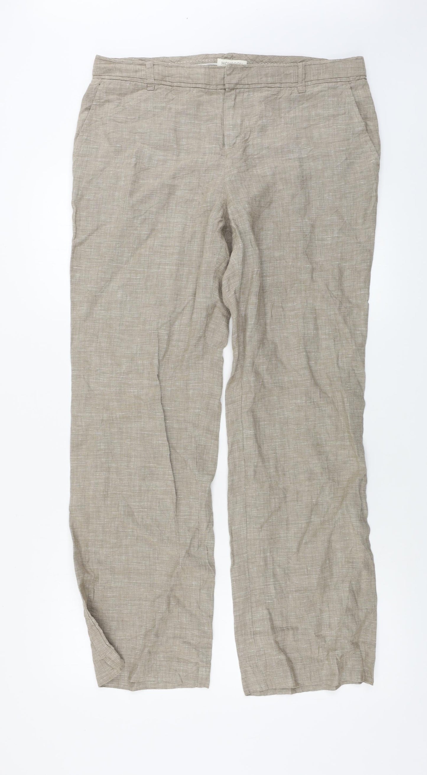 Orvis  Womens Beige   Trousers  Size 14 L29 in
