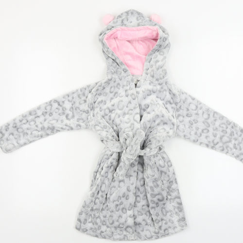 lifes a dream Girls Grey    Gown Size 3-4 Years