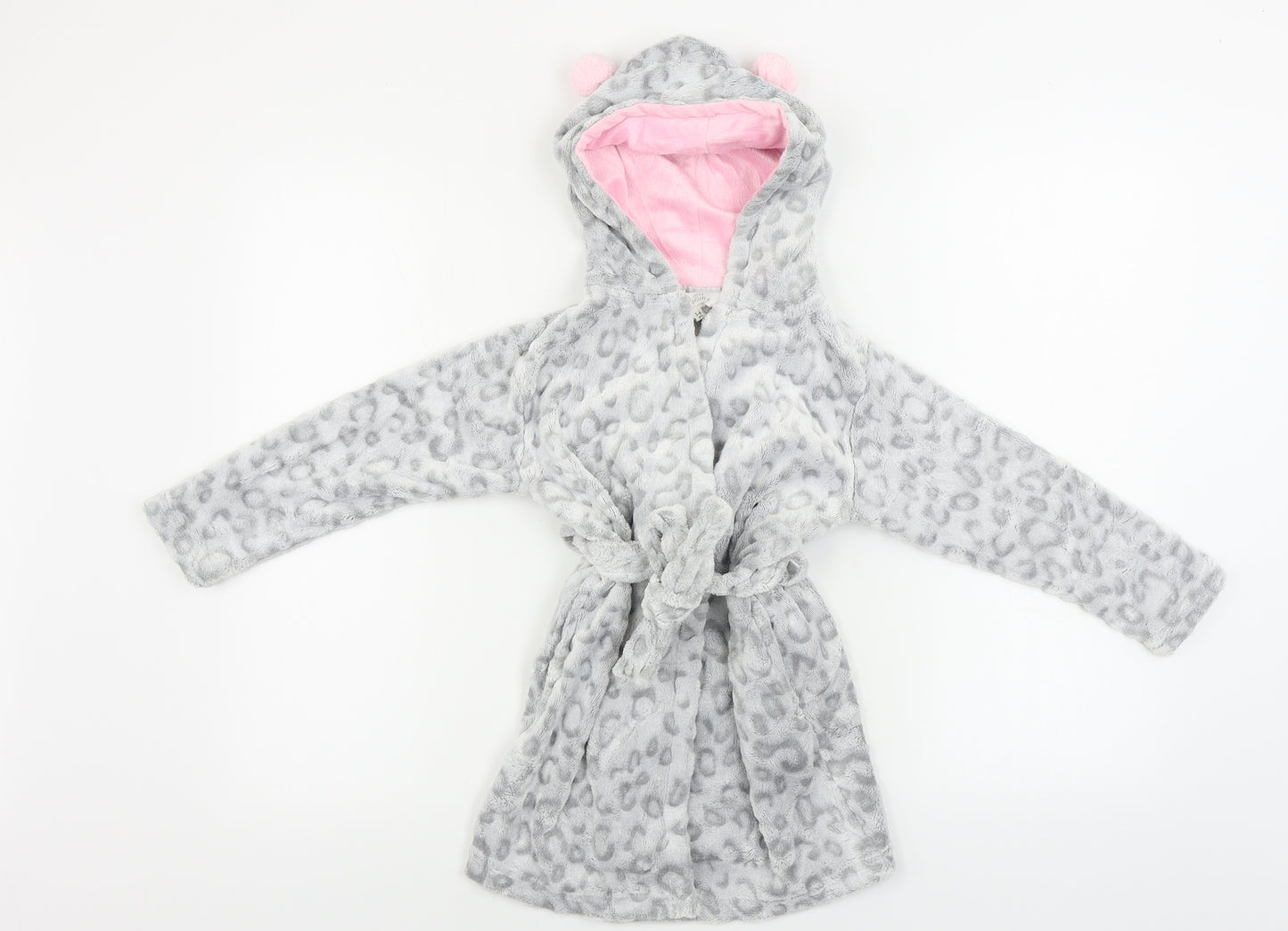 lifes a dream Girls Grey    Gown Size 3-4 Years