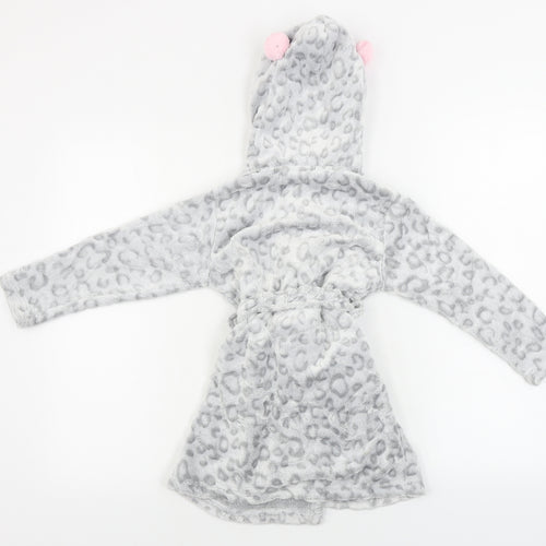 lifes a dream Girls Grey    Gown Size 3-4 Years