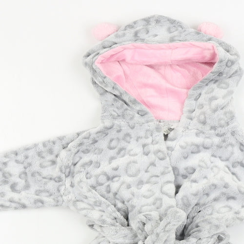 lifes a dream Girls Grey    Gown Size 3-4 Years