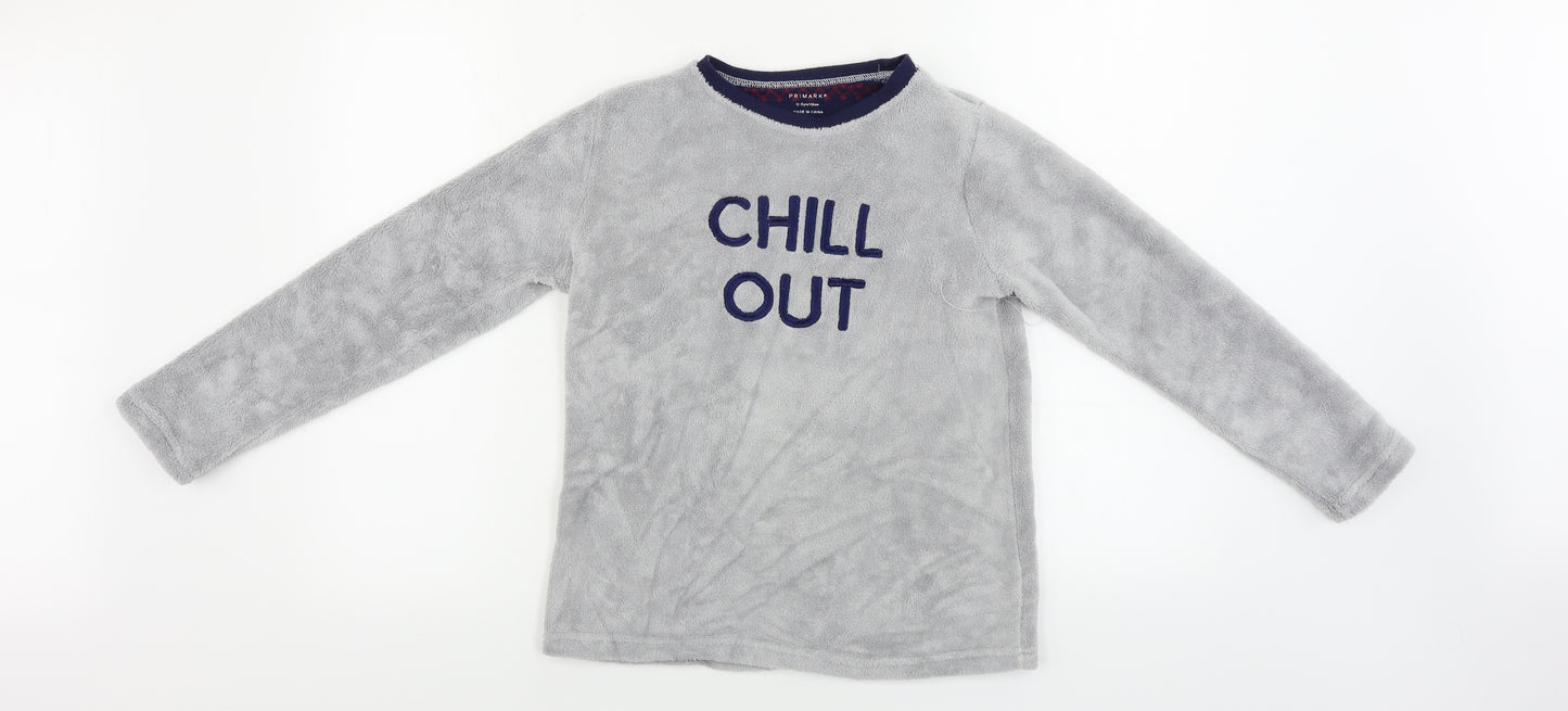 Primark  Boys Grey   Pullover Jumper Size 12-13 Years