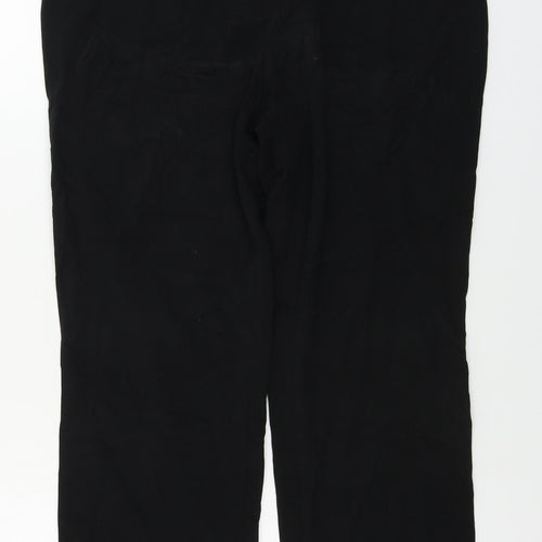 Marks and Spencer  Womens Black   Trousers  Size 14 L23 in