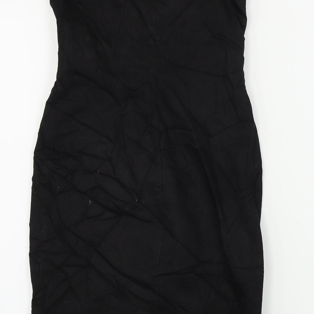 denim  Womens Black   Bodycon  Size 8