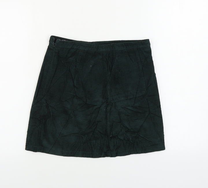 New Look Girls Green A-Line Skirt Size 13 Years