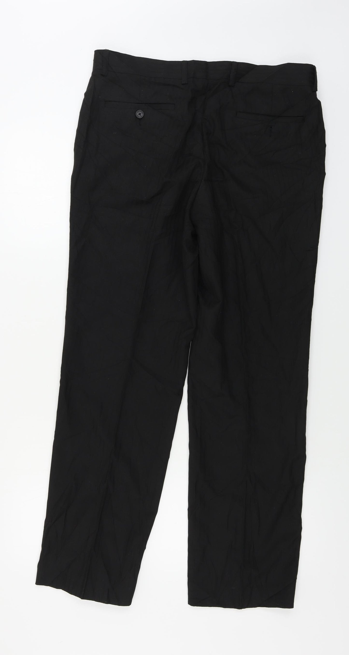 Debenhams  Mens Black   Trousers  Size 34 in L31 in