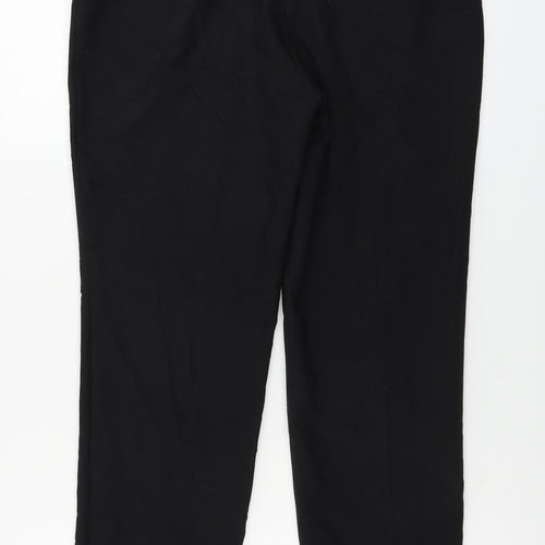 F&F  Womens Black   Trousers  Size 10 L24 in