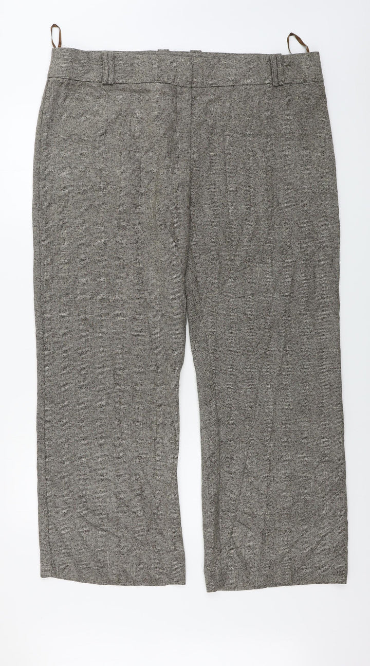 F&F Womens Beige Trousers Size 20 L29 in