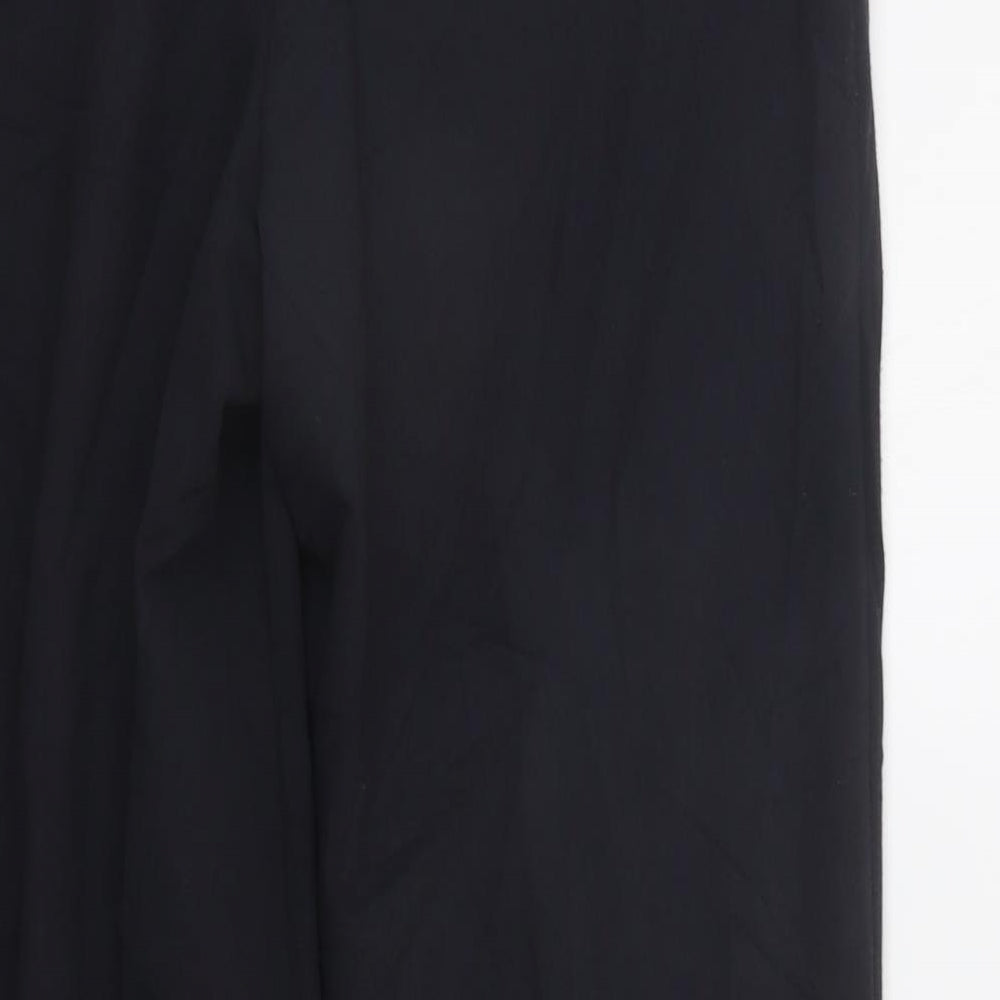leuggi Womens Black   Trousers  Size 10 L27 in
