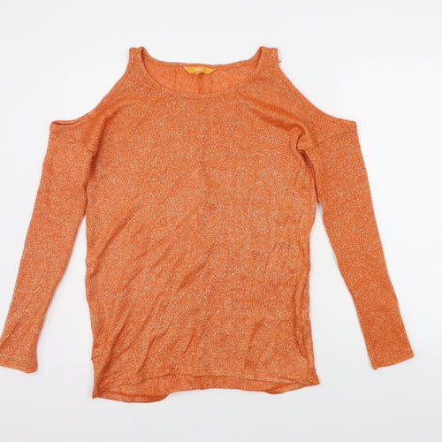 NEXT Womens Orange   Pullover Jumper Size 10