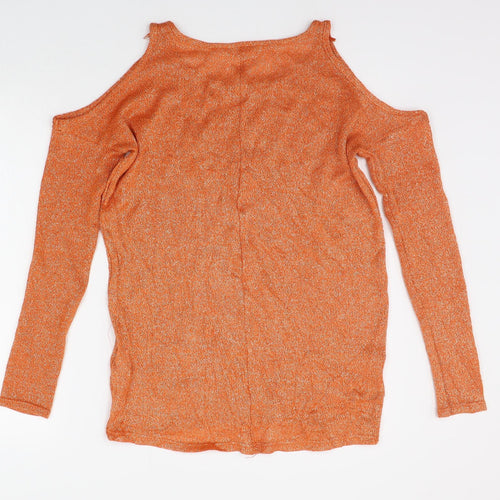 NEXT Womens Orange   Pullover Jumper Size 10