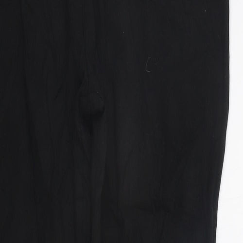 Primark Womens Black   Jegging Trousers Size M L25 in - Elastic Waist Band