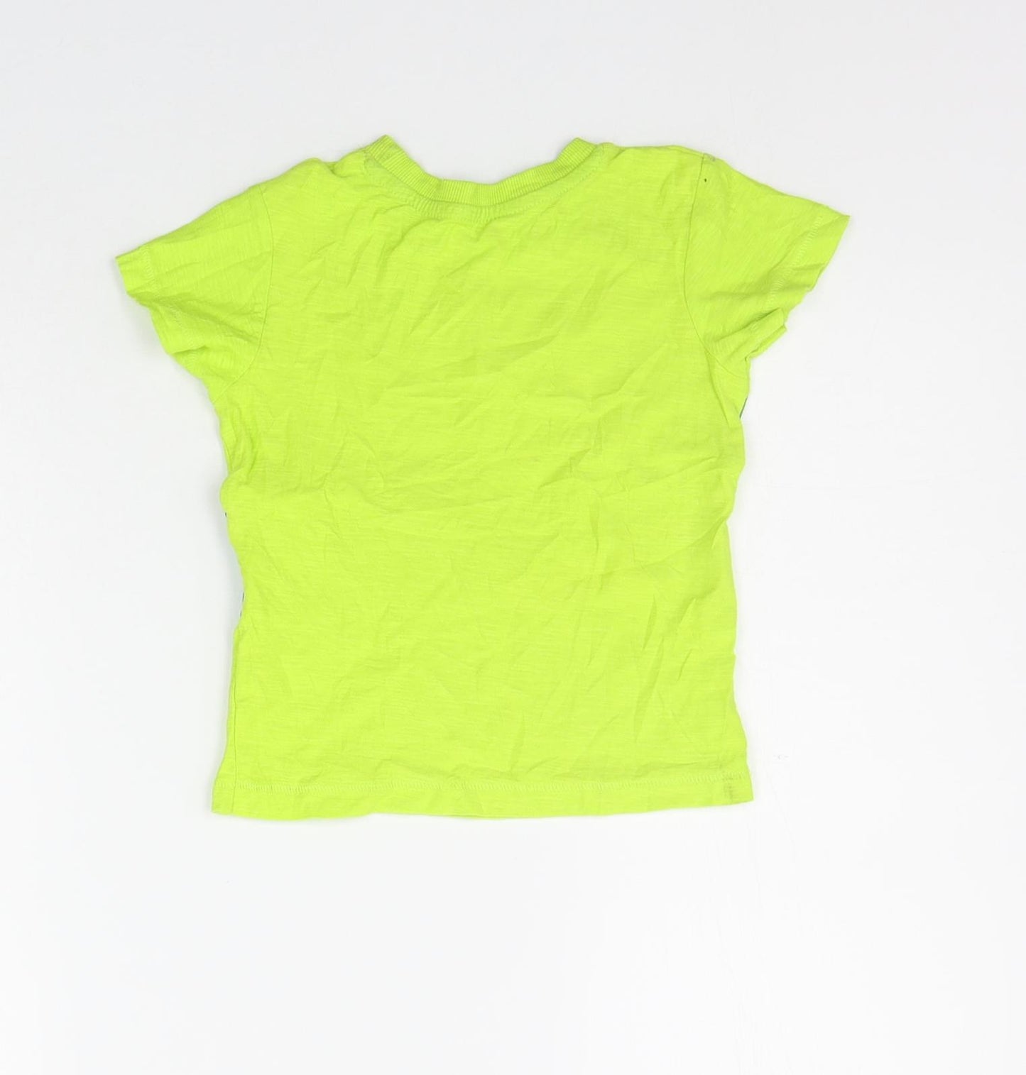 Matalan Girls Green   Basic T-Shirt Size 18-24 Months  - Crocodile print