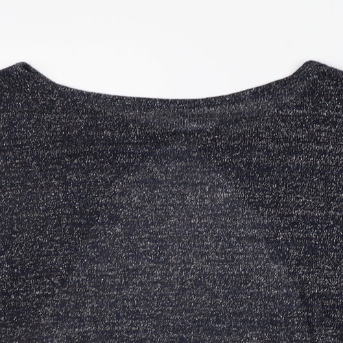 River Island Womens Blue   Basic T-Shirt Size 8