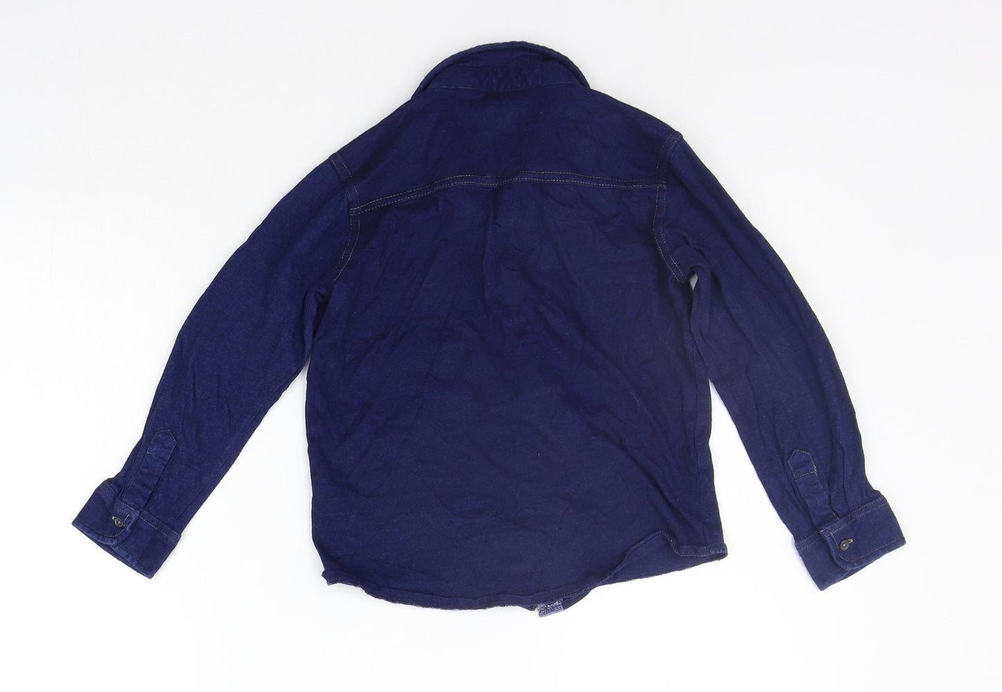 NEXT Girls Blue   Basic Polo Size 5-6 Years