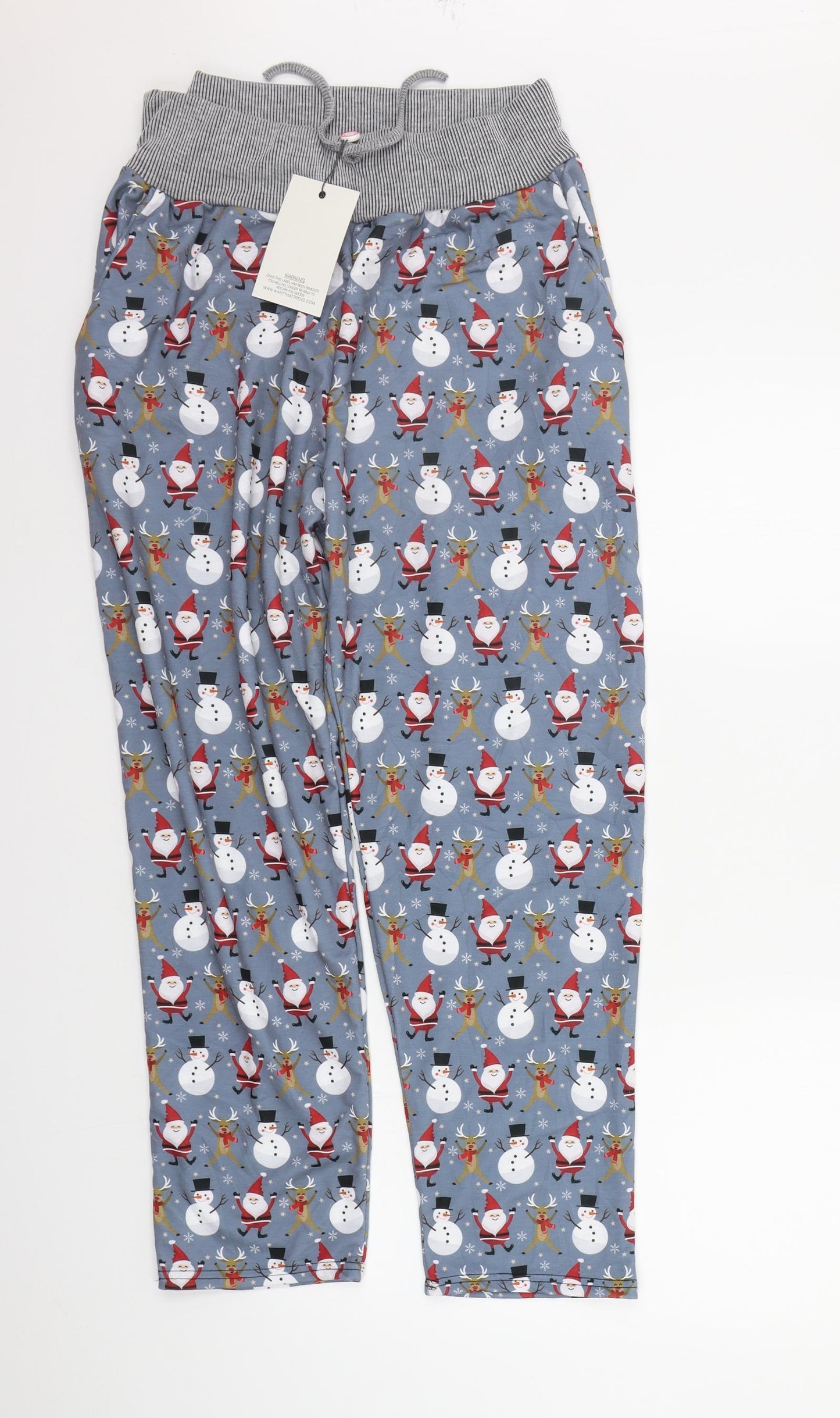 in that style Womens Grey Geometric  Top Lounge Pants Size XL  - CHRISTMAS