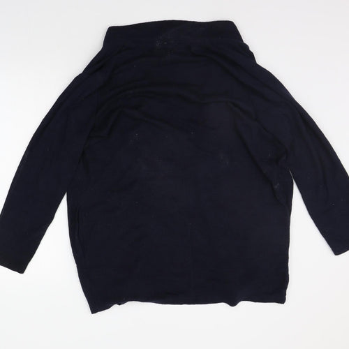 Marks and Spencer Womens Blue   Cardigan Jumper Size 14