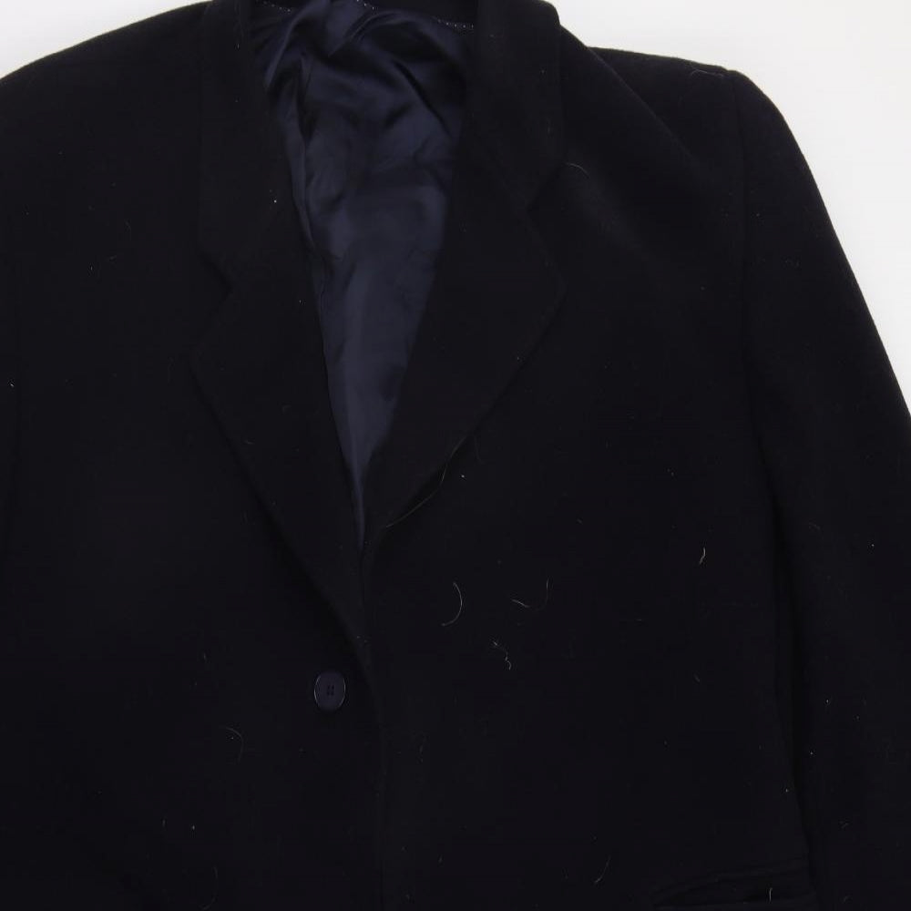brook & tavener Mens Blue   Jacket Coat Size XL