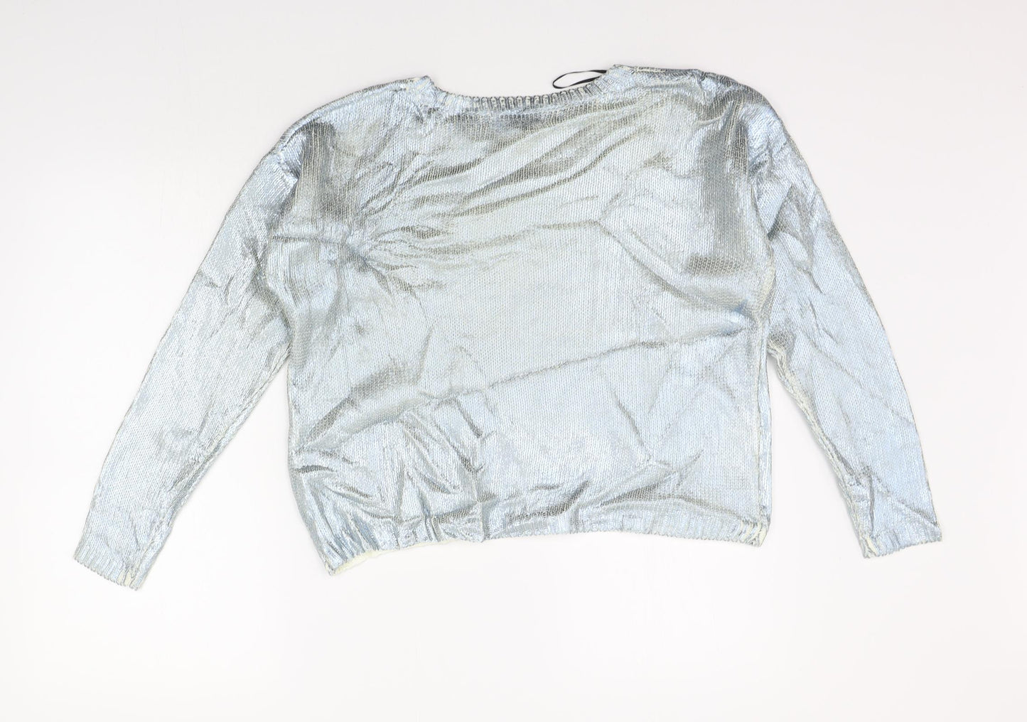 H&M Girls Blue   Pullover Jumper Size 13-14 Years