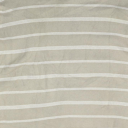 Berkertex Womens Beige Striped  Pullover Jumper Size 16