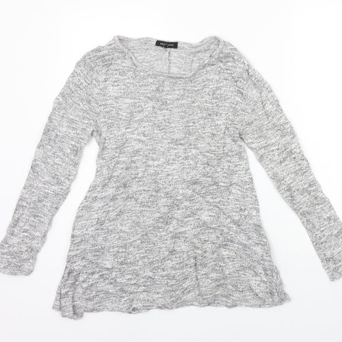 New Look Womens Grey   Jumper Dress  Size 8