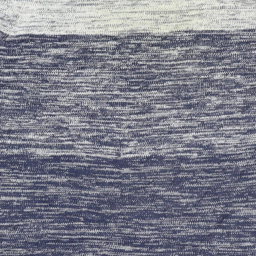 Smog Mens Blue Striped  Pullover Jumper Size XS