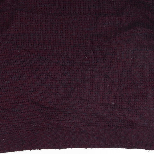 Brave Soul Mens Purple   Pullover Jumper Size XL