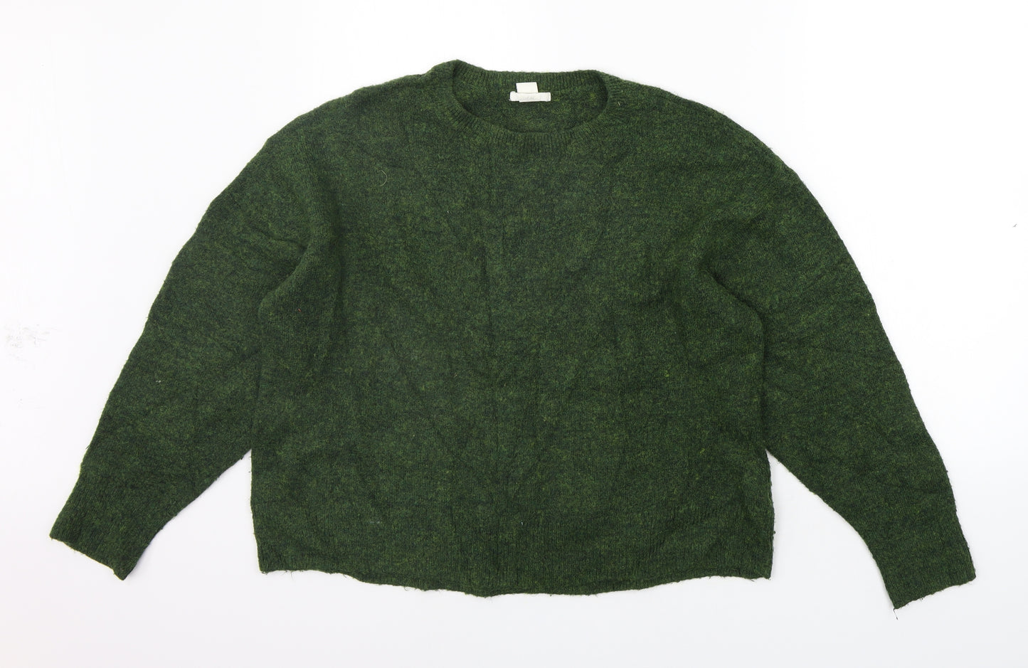 H&M Womens Green   Pullover Jumper Size M