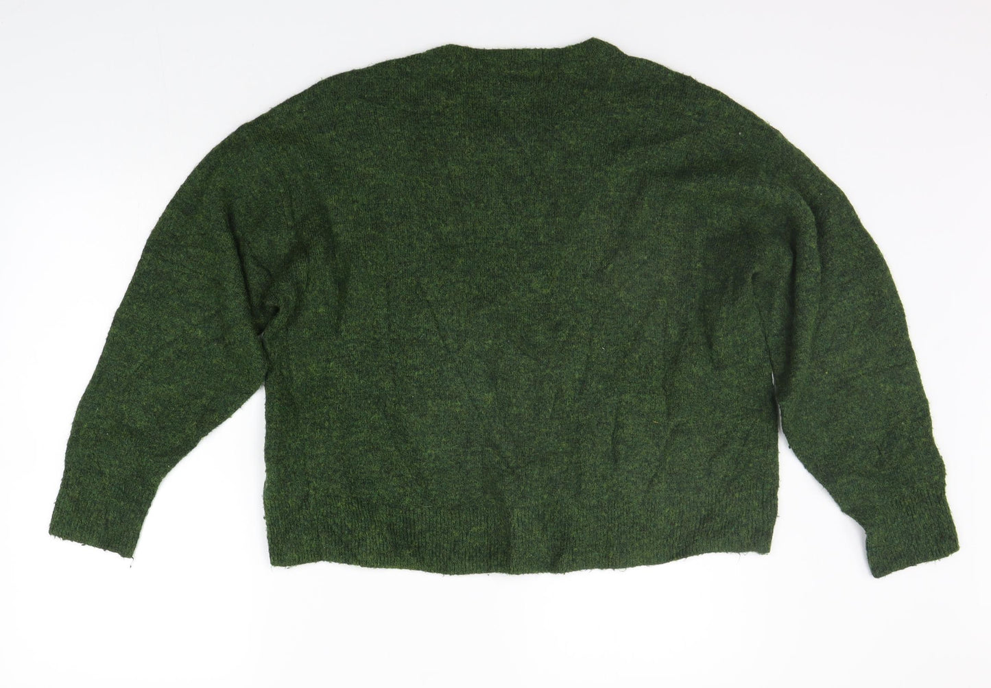 H&M Womens Green   Pullover Jumper Size M