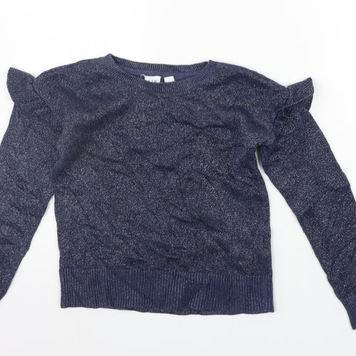 Gap Boys Black   Pullover Jumper Size 8 Years
