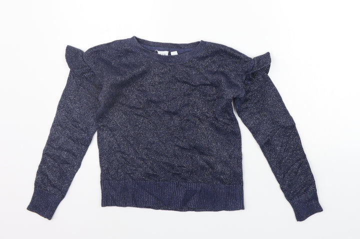 Gap Boys Black   Pullover Jumper Size 8 Years