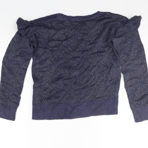 Gap Boys Black   Pullover Jumper Size 8 Years